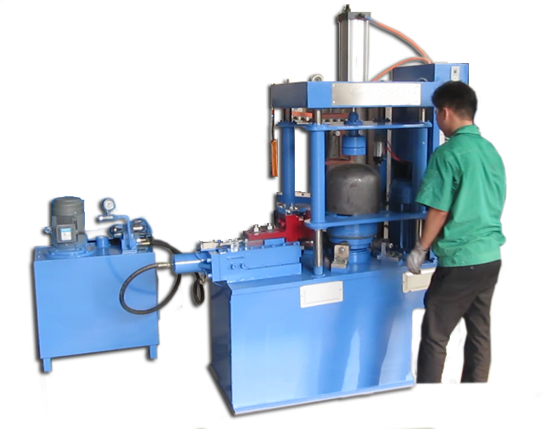 Lpg Cylinder Necking-in Machine - Composite Lpg Cylinder Production (775x612), Png Download