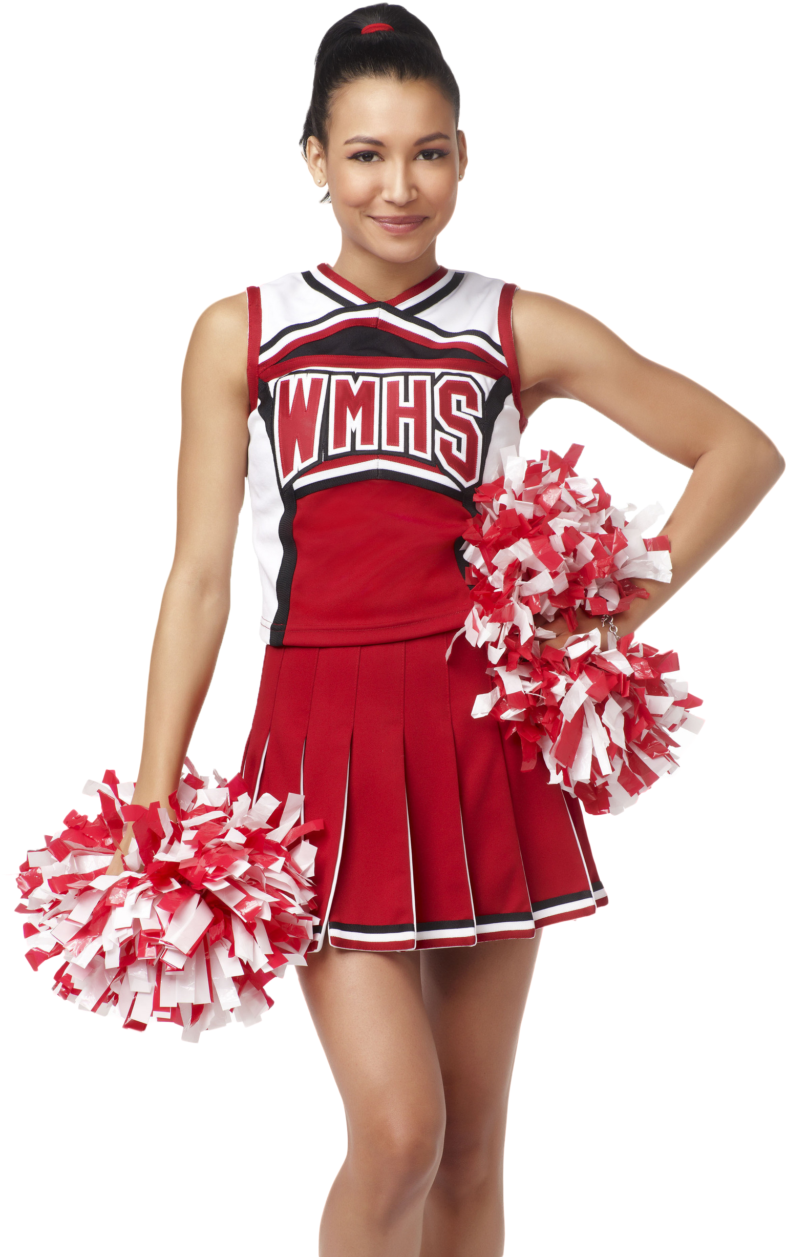 Stand With Pompom - Cheerleading Costume (1548x2452), Png Download