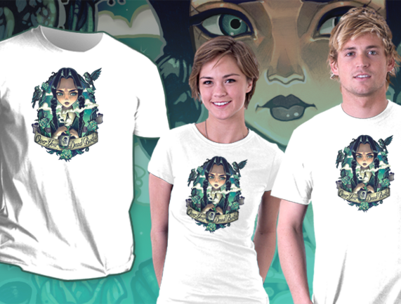 Over Your Dead Body - T Shirt (571x432), Png Download