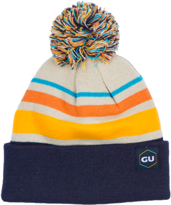 Pom Pom Beanie - Gu Energy Clothes (480x480), Png Download