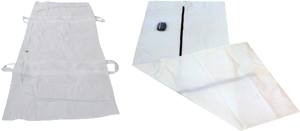 Disposable Body Cover / Postmortem Cover / Dead Body - Tissue Paper (644x301), Png Download