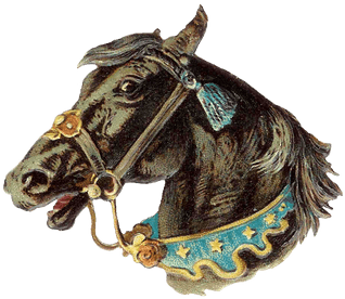 Transparent Vintage Circus Horse (400x400), Png Download