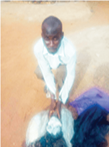 Ajiboye Emmanuel Olusola In Possession Of Dead Body - Sketch (400x300), Png Download