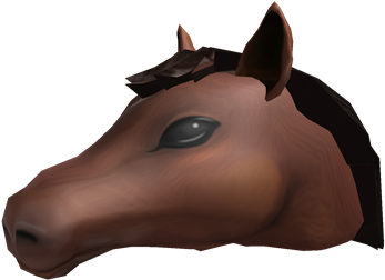 Orb The Champion Horse - Roblox Horse Hat (420x420), Png Download