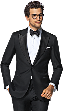 Dinner Jacket Set - Cocktail Dresscode Mannen (296x451), Png Download