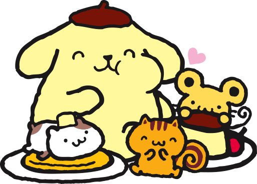 Pom Pom Purin Png - ตัว การ์ตูน ซาน ริ โอ้ (513x368), Png Download
