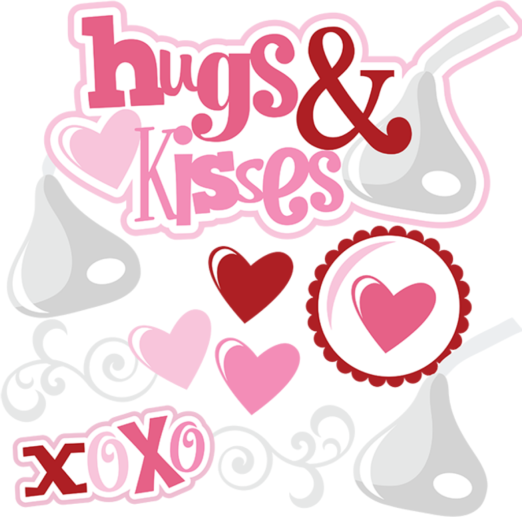 Hugs And Kisses Clipart Hugs And Kisses Xoxo Clipart - Hugs And Kisses (1024x1024), Png Download