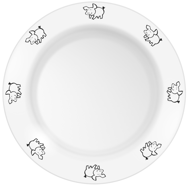 Plate Computer Icons Cutlery Tableware Food - Clipart Picture Of A Plate (750x750), Png Download