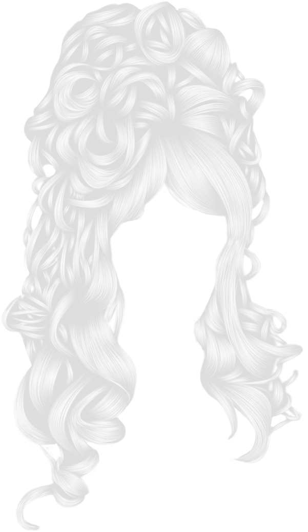Romatic White By Hellonlegs - Png Hair Women (694x1152), Png Download