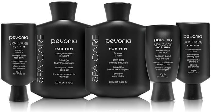 Pevonia Men's Line Pevonia Spa Care For Him Father's - Pevonia Mens Line (800x432), Png Download