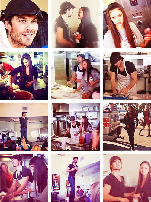 Mine Ian Somerhalder Nina Dobrev Nian Mine* Nina X - Nina Dobrev (500x670), Png Download