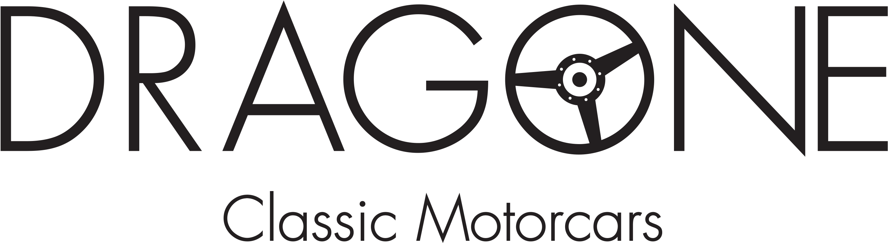 Dragone Classic Motorcars - Circle (2906x891), Png Download