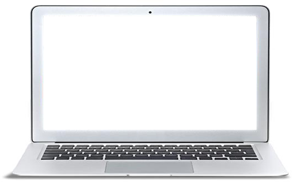 Images Of Macbook Transparent - Netbook (600x375), Png Download