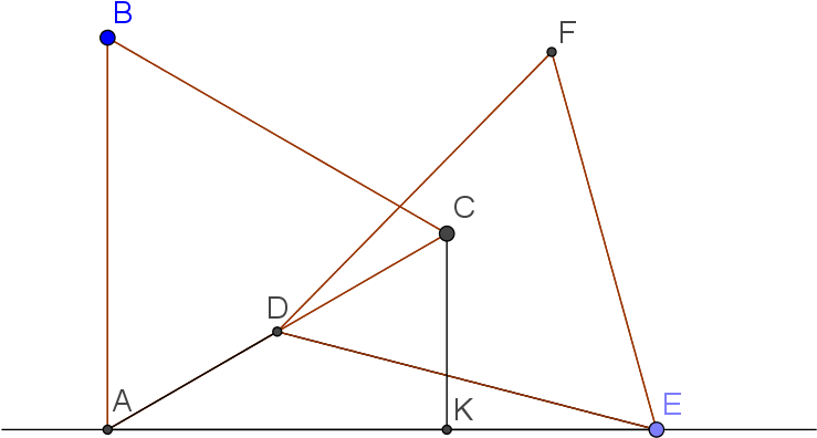 Elliot Mcgucken Simple Golden Ratio Construction - Triangle (1069x921), Png Download
