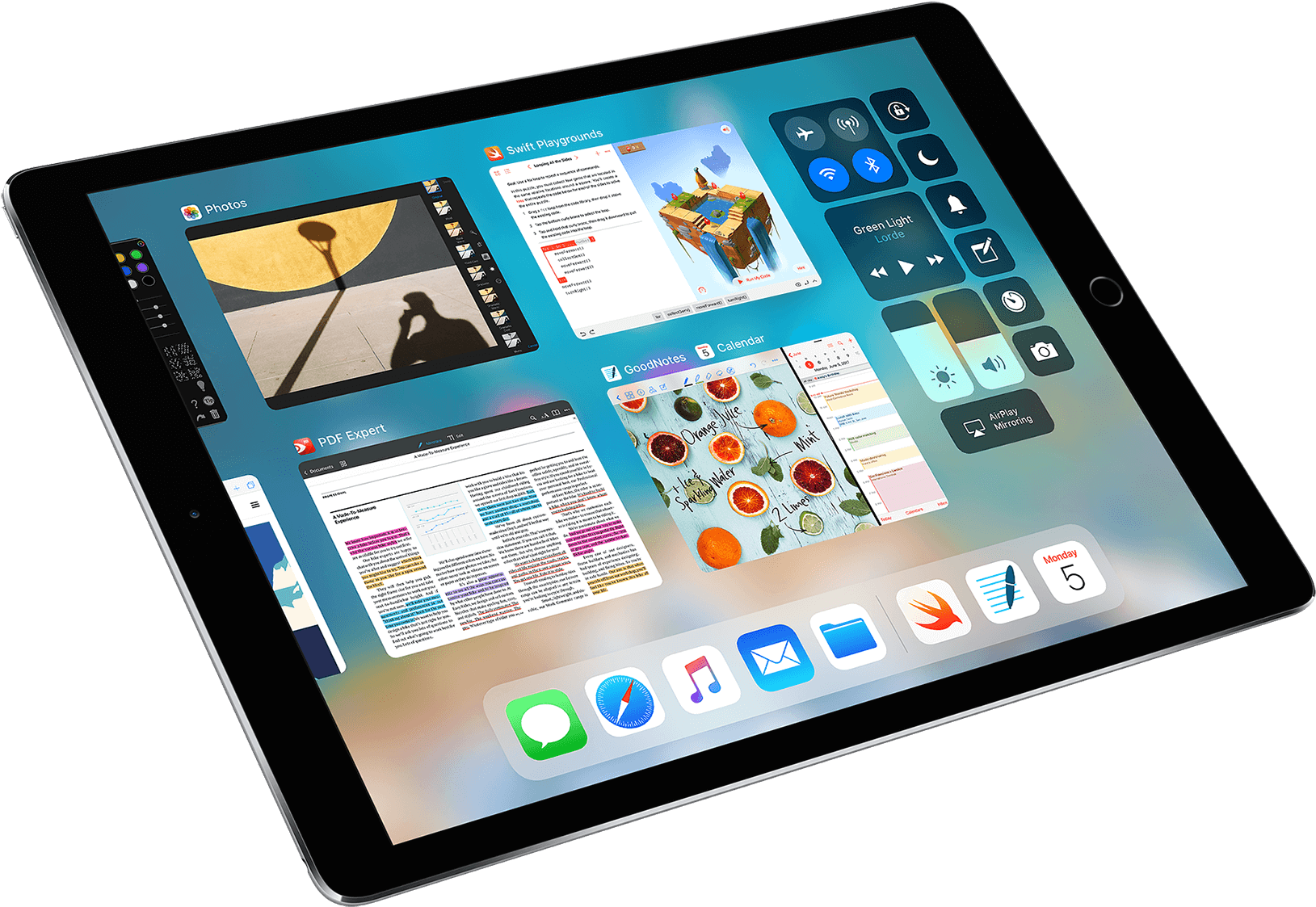 Ipad Pro - Ipad Png (1083x747), Png Download