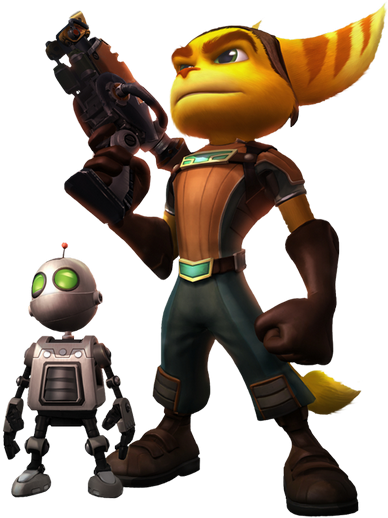 Ratchet Future Render - Ratchet And Clank Tools Of Destruction Cover (400x523), Png Download