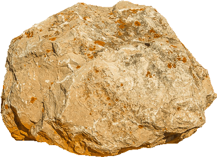 Orange Rock - Rock (550x550), Png Download
