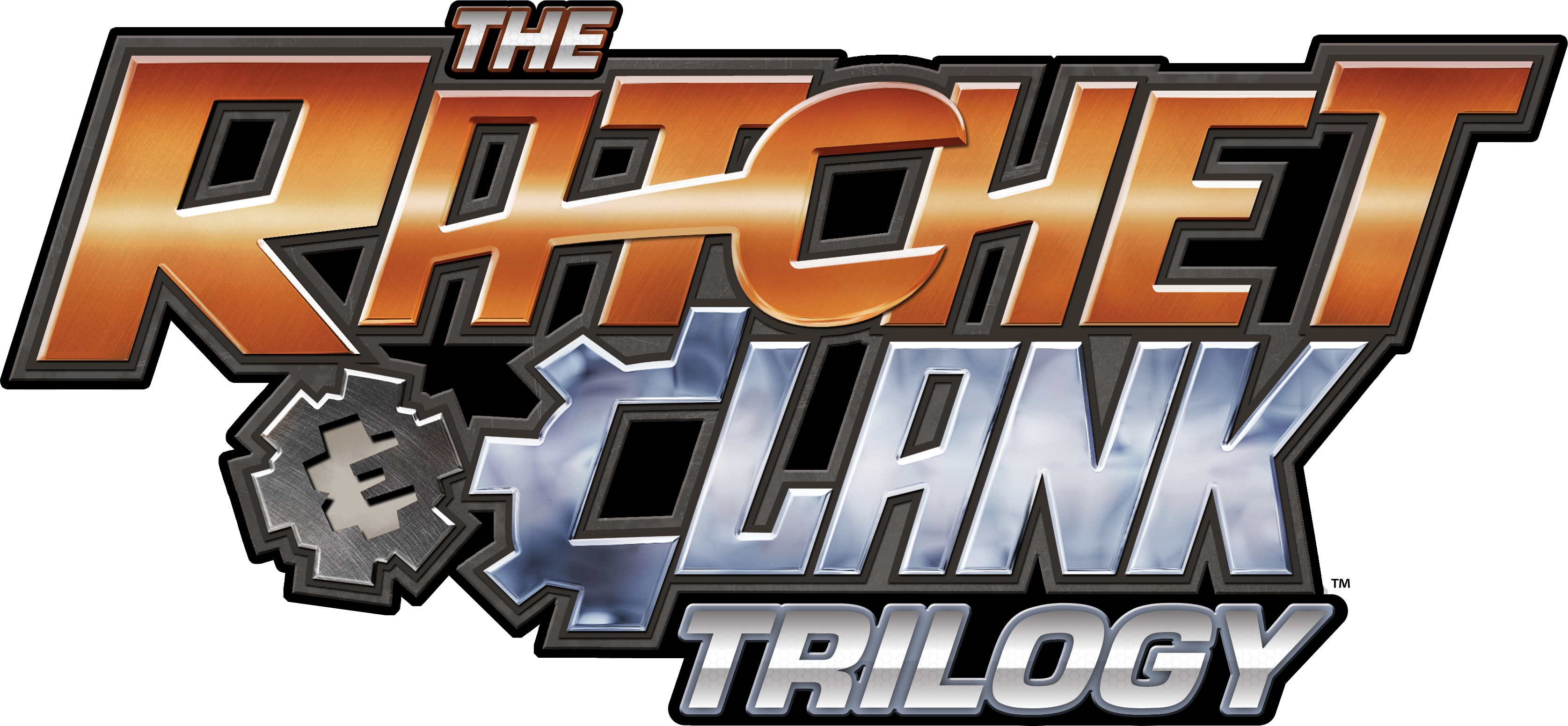 Ratchet & Clank Trilogy - Ratchet And Clank All 4 (3351x1553), Png Download