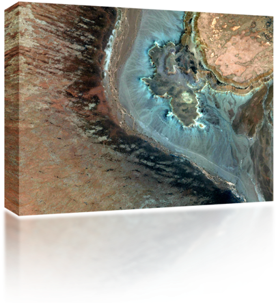 Fantasy Forms Of Color In Stone - Cove (500x500), Png Download