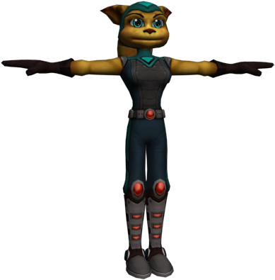 Download Zip Archive - Angela Cross From Ratchet And Clank Going Commando (750x650), Png Download