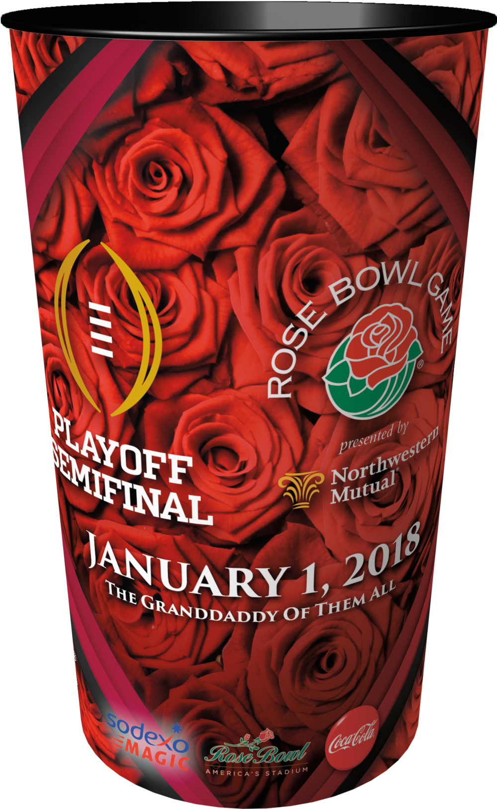 Rose-bowl - Rose Bowl Game (1000x1628), Png Download
