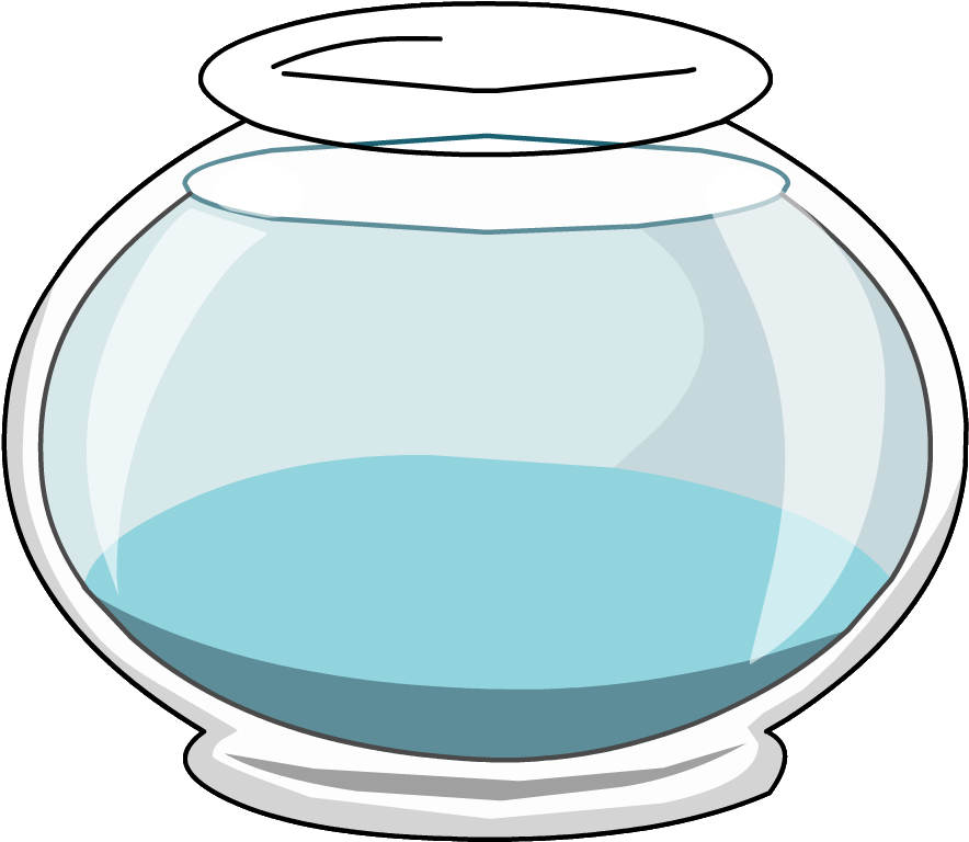 Fish Bowl Images - Fish Bowl Clipart Png (921x785), Png Download