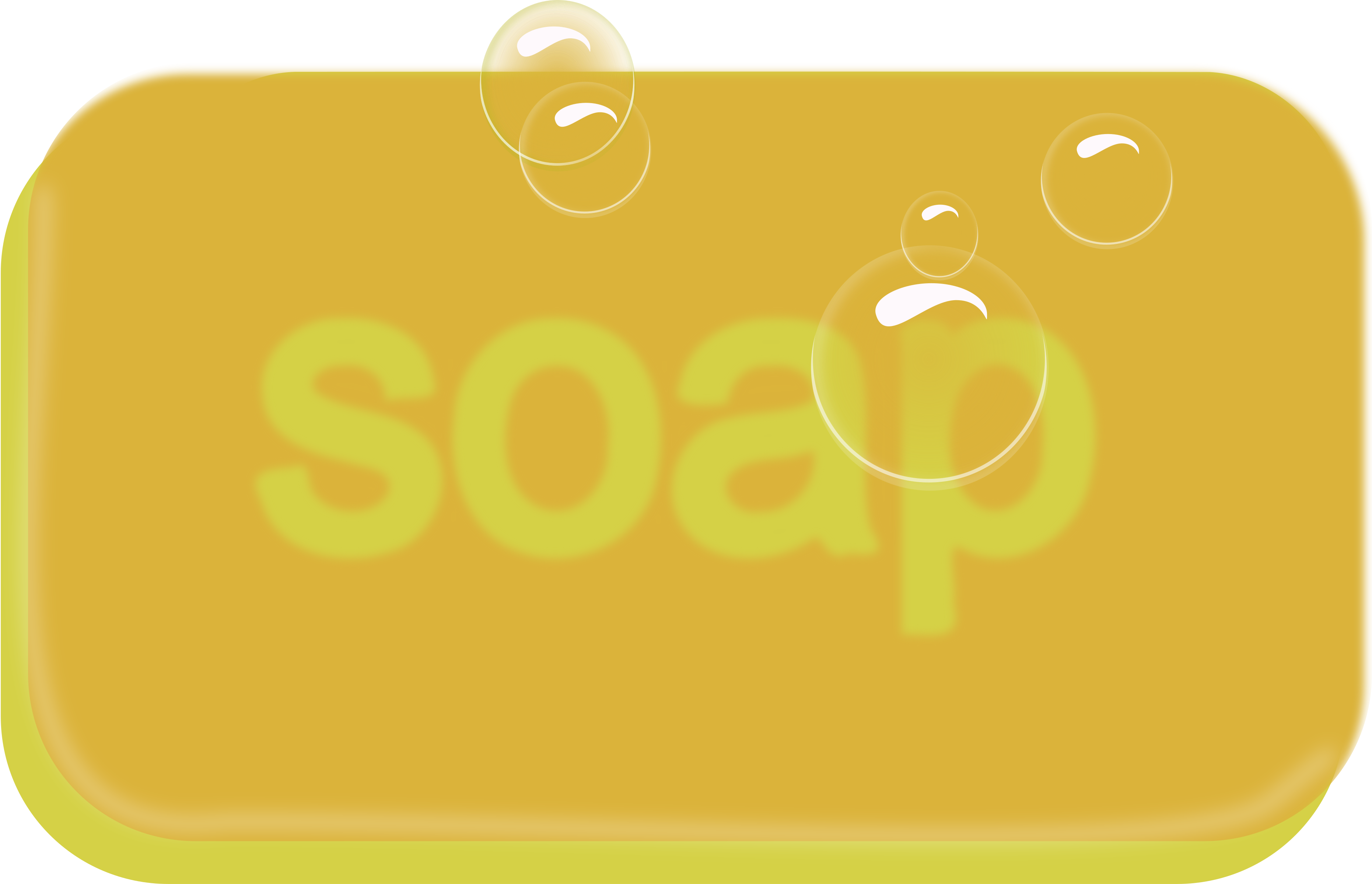 Transparent Semi Transparent Soap Bubble - Soap Png (3724x2400), Png Download