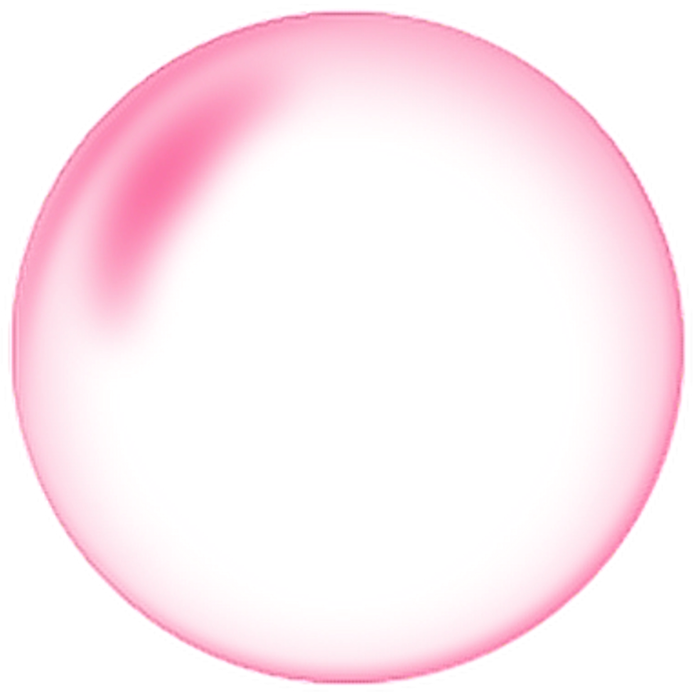 Soap Bubbles Png - Burbuja Rosa Png (1024x1024), Png Download