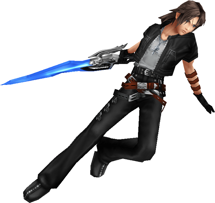 Squall (705x664), Png Download