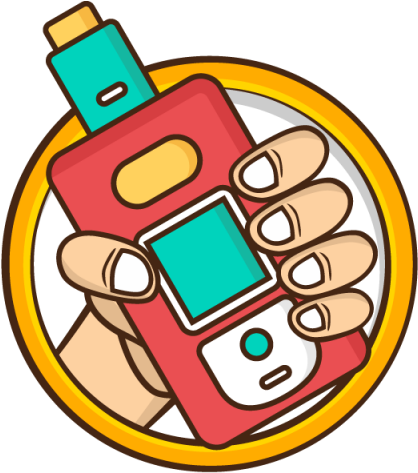 Endless Background Vape Service Vector Eps, Ai File (640x640), Png Download