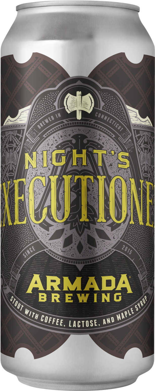 Night's Executioner Coffee Maple Stout (1000x1847), Png Download