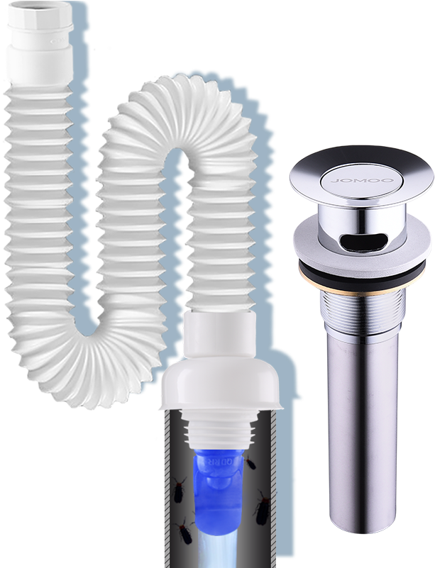 Jomoo Nine Animal Husbandry Deodorant Sewer Washbasin (800x800), Png Download