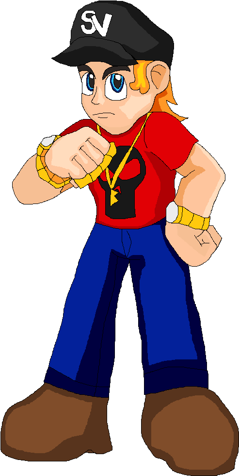 Gangster Baxter (500x985), Png Download