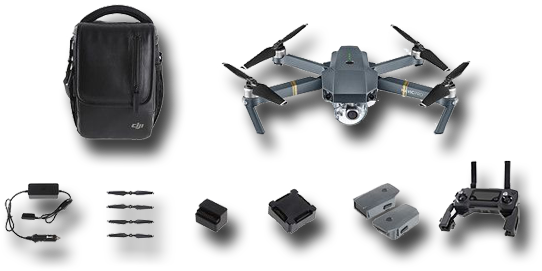 Dji Mavic Pro Fly More Combo (600x600), Png Download