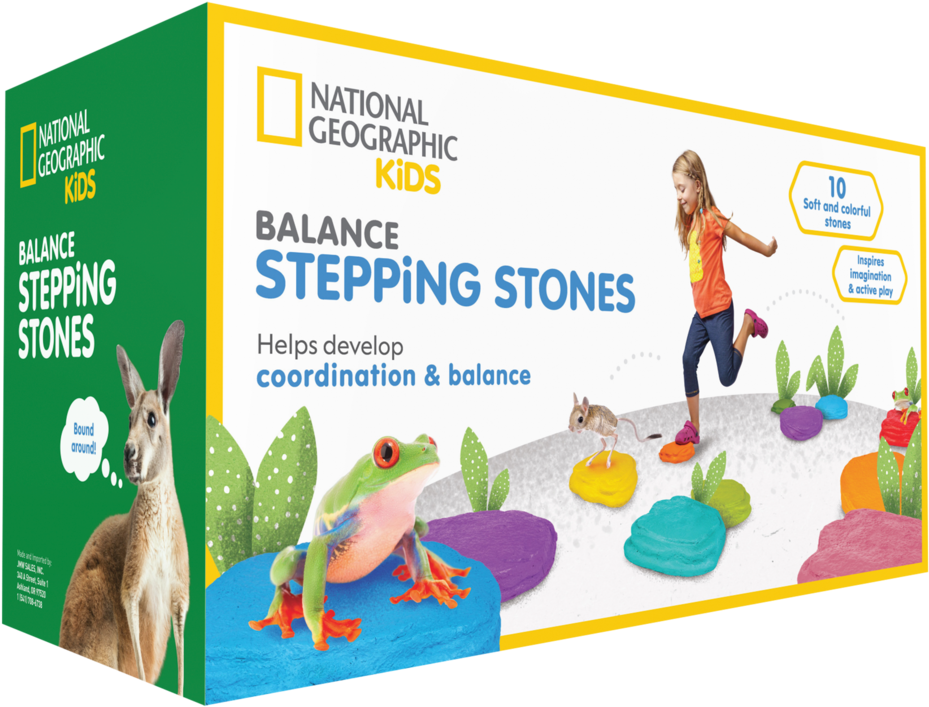 National Geographic Kids Obstacle Course With 10 Balance (1000x1000), Png Download