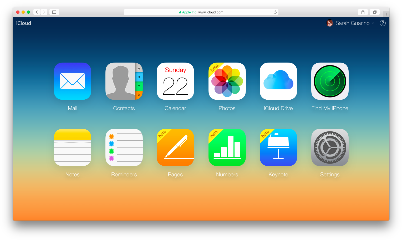 Icloud - Com Website (1544x924), Png Download