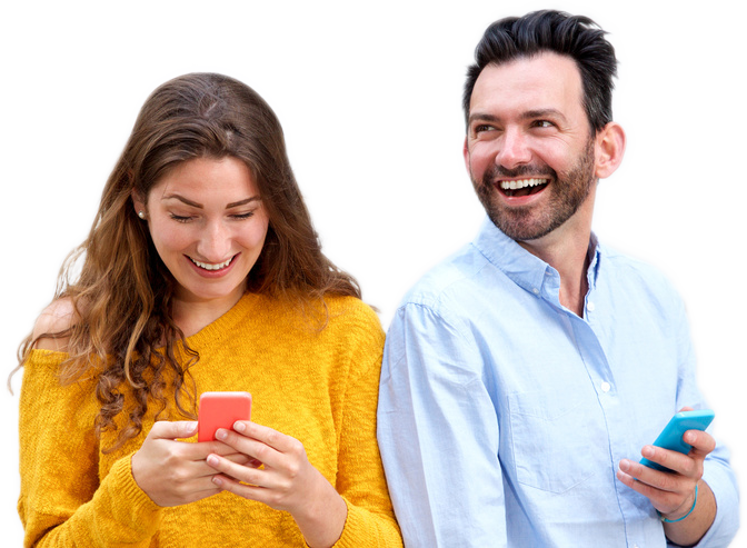 Our Responsive Web Design Engages Customers On Their (672x493), Png Download