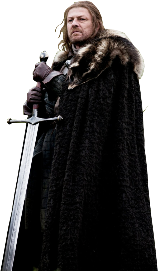 Ned Stark Png (730x1095), Png Download