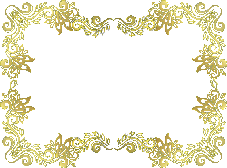 Marcos De Oro Png (800x600), Png Download