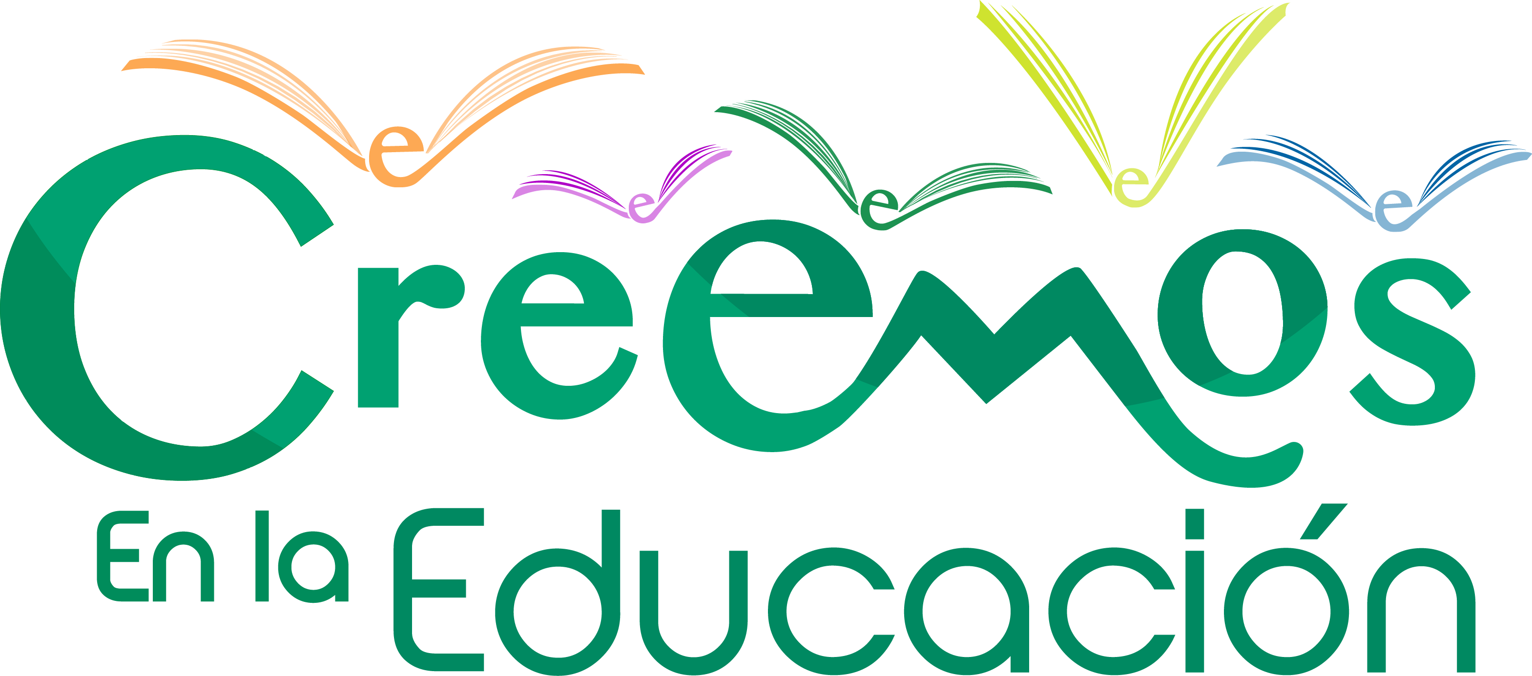 Logo Creemos En Educacion (3138x1386), Png Download