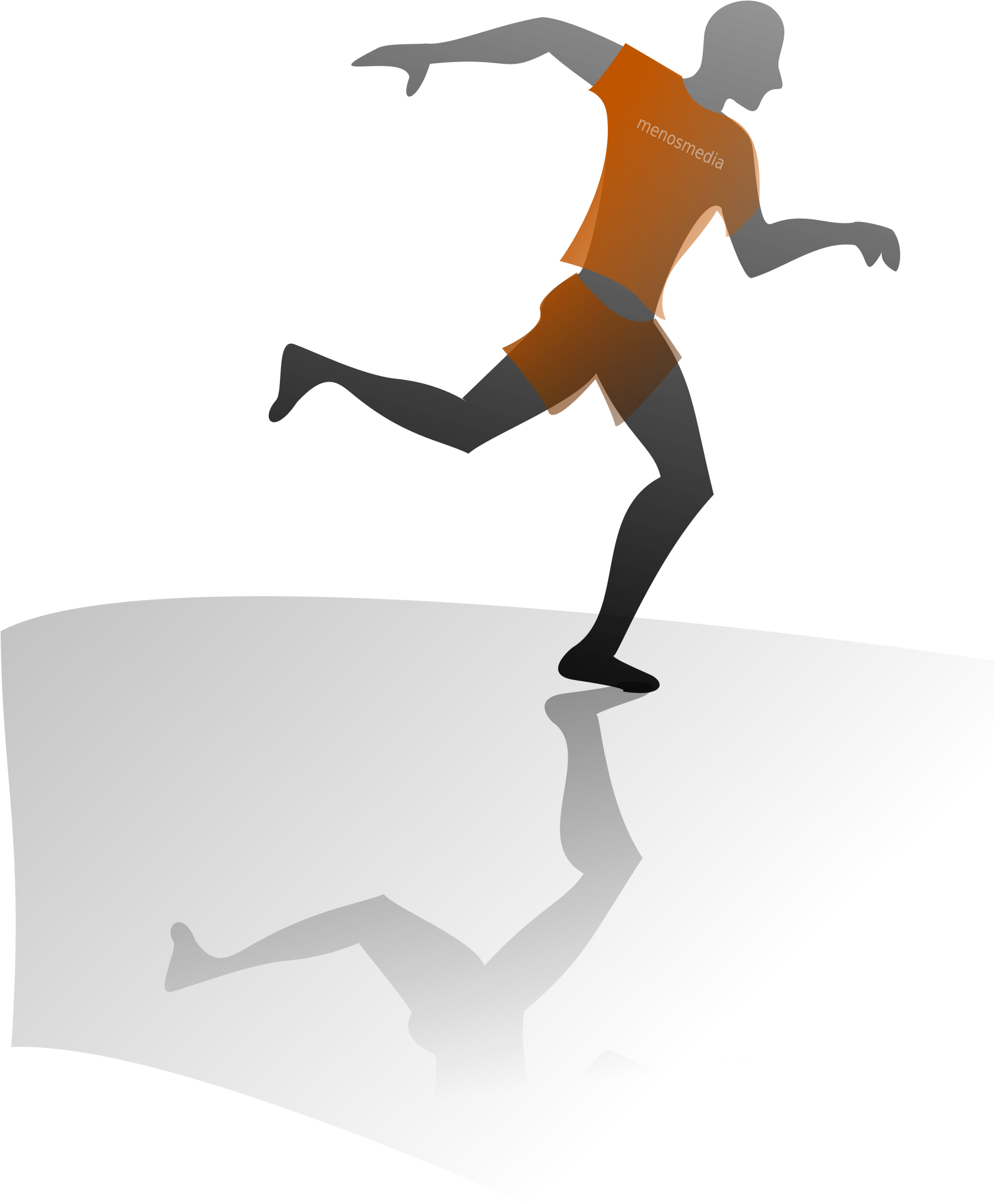 This Free Icons Png Design Of Runner Corredor (1682x2400), Png Download
