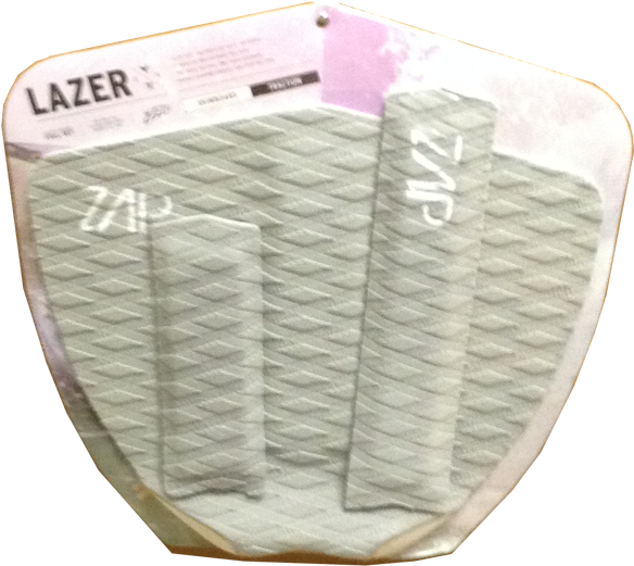 Zap Lazer Traction Pad Set L Grey (630x630), Png Download