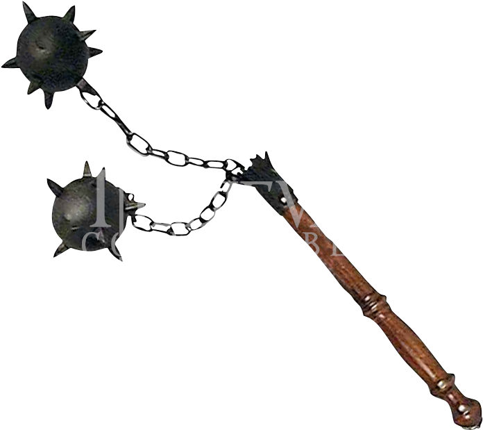 Medieval Two Ball Flail Weapons Pinterest Sword Medieval (704x704), Png Download