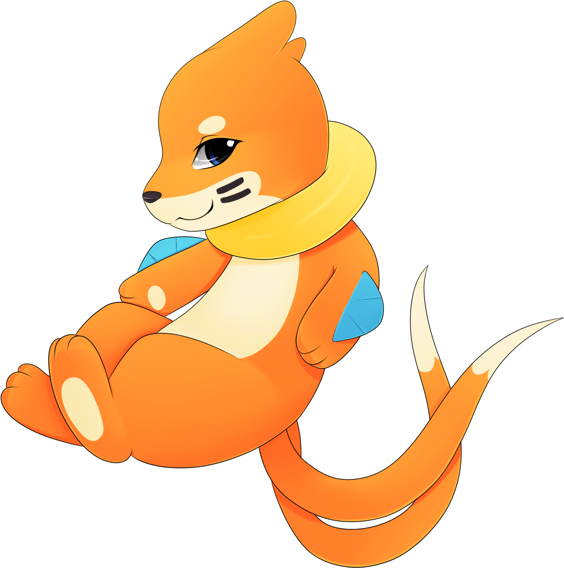 Fanart - Buizel (2000x2500), Png Download