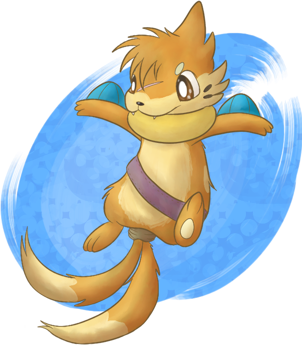 Nico The Buizel (605x700), Png Download