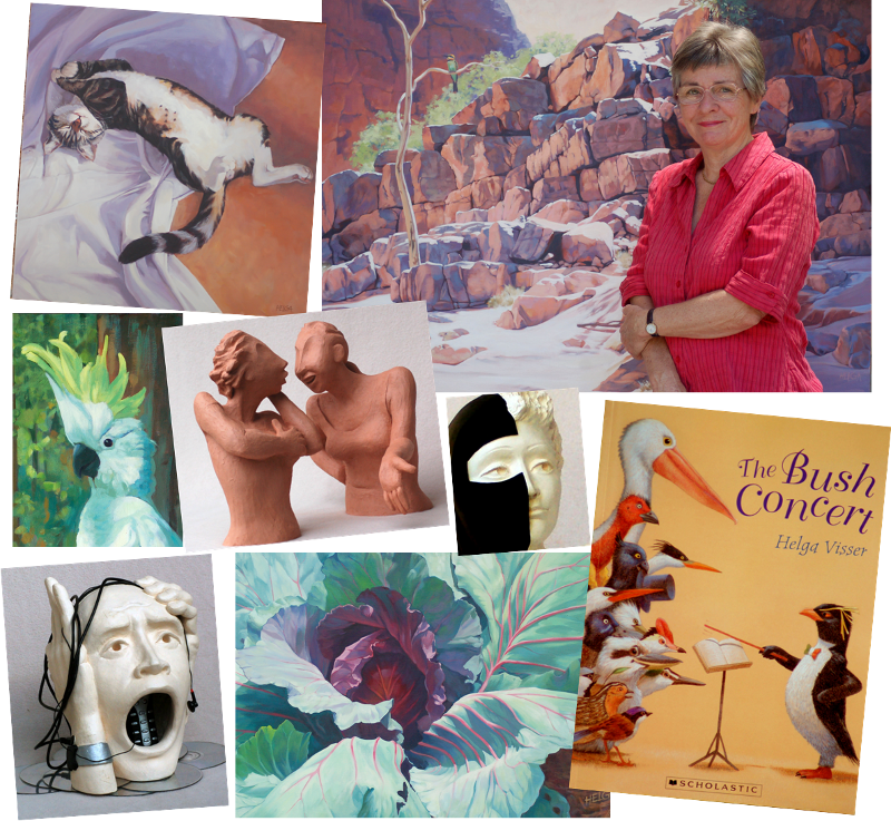 Helga Studied At The National Art School, East Sydney (800x737), Png Download