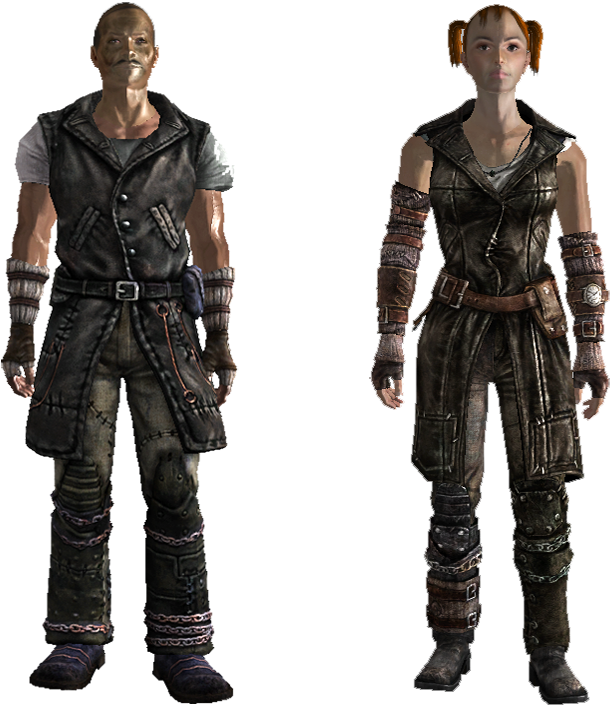Merc Outfit Fallout New Vegas Wiki Fandom (900x720), Png Download