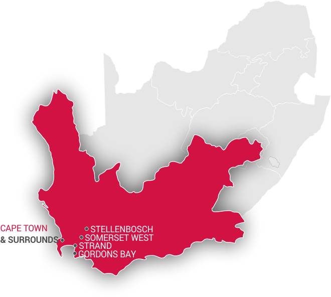 Keller William Western Cape Map Search (728x670), Png Download