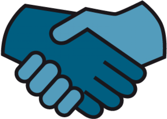 Handshake Clipart Animated - Handshake Clip Art Png (640x480), Png Download
