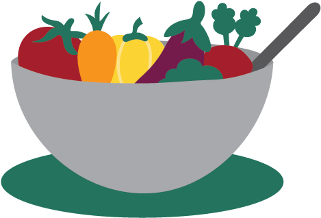 How It Works Icons Veggies In Bowl Veggies In Bowl - Portable Network Graphics (601x601), Png Download